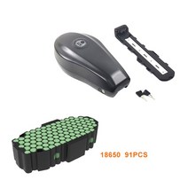 리튬이온배터리 전기자전거배터리 전기스쿠터 Ebike-배터리 케이스 상자 91 개 18650 셀 36V 48V 52V 60V