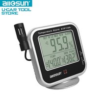 디지털온도계 온도습도계 온습도시계 디지털 습도 알람 온도 모니터 대형 LCD 디스플레이 듀포인트 테스터, 02 ETP110A