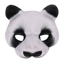 팬더 마스크 패션 파티 반면 마스크 가장 무도회 성능 할로윈을위한 반면 마스크