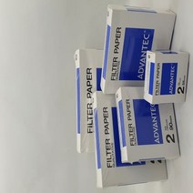 어드벤텍 Filter Paper NO.2 (55mm~185mm) 정성여과지 필터페이퍼 / Advantec제품, 1/EA, 185mm [00021185]