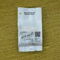 회화3 올리브그린 천연염색 키트 / 옷 섬유 원단 염색