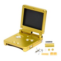 대신물산마켓 간지 게임 보이 어드밴스 SP 교체용 하우징 쉘 케이스 GBA 보호 커버, 한개옵션1, 08 Gold