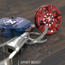 스피릿비스트 L5 키홀더 전동킥보드 오토바이 키박스 키케이스 튜닝 SPIRIT BEAST, 실버