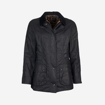 (W) 바버 비드넬 왁스 자켓 네이비 (W) Barbour Beadnell Wax 자켓 Navy, UK 6