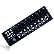 ICON is USB MIDI 컨트롤러 멀티 조이스틱 녹음 DJ 및 믹스, 검은 색, 01 Black