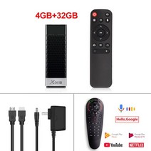 모니터 티비 컴퓨터용 usb 노트북 외장 위성 외장형 tv 수신 카드 원래 그래픽 저전력 비디오 많은 스팟x96s 스틱 amlogic s905y2 ddr4 4gb 32gb pc, 나는 플러그, g30의 4g32g