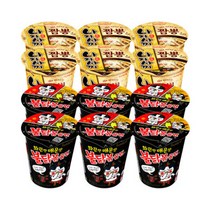 삼양 나가사끼 짬뽕 소컵 6입+불닭볶음면 소컵 6입, 나가사끼 짬뽕 소컵 6입+불닭볶