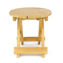 접이식 우드 캠핑 사이드 미니 테이블 야외 협탁 원형 원형