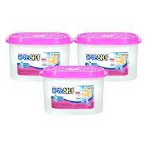옥시 물먹는하마 옷장용 제습제, 525ml, 3개