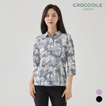 체크 7부 티셔츠_CL0FTS203