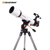 Celestron 고급 천체 망원경 AZ 굴절식 250배율, 1개, 125배