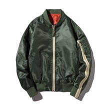 점퍼 남 프린팅 트렌드 조종사복 야구복 헐렁한 학생 겨울점퍼 패딩 롱패딩 남자패딩 남자항공 남자경량패딩