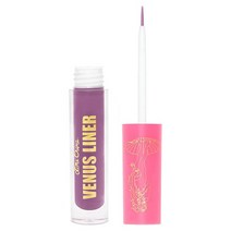Lime Crime Venus 정밀 브러시가 있는 피그먼트 리퀴드 아이라이너 달리아(트루 블랙 - 울트라 매트 수성 포뮬라는 오래 지속되고 얼룩 방지 및 빠른 건조 비건 크루얼티, Lavender (Light Purple)