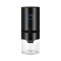 사무실 커피머신기 편의점 카페용 가정용 커피머신기 전기 커피 그라인더 USB 충전식 자동 콩 밀 휴대용 에, 02 Black