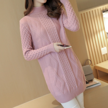 베베디 여성용 무니드 니트 롱 긴팔티