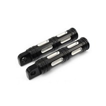 오토바이 CNC 발 페그 받침대 할리 스포츠 스터 883 XL 투어링 글라이드로드 킹 다이나 브레이크 아웃 Softail, Foot Pegs