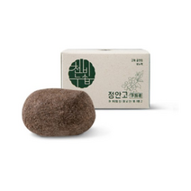 천비누솝 정안고 진액 비누팩 수제 비누 100g, 4개