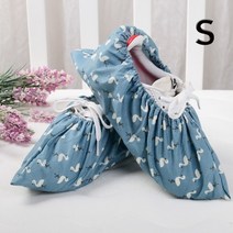 [다옴하우스] 실내용 천 신발커버 소형 모델하우스 신발덮개 일회용 덧신 비닐커버 오염방지 이사용품 (5세트)