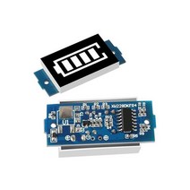 전압계 1S 2S 3S 4S 단일 3.7V 리튬 배터리 용량 표시기 모듈 4.2V 파란색 디스플레이 전기 자동차 전원 테, 02 Green_01 1S 3.7V
