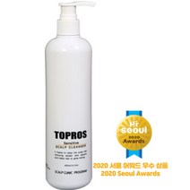 탑프로스 민감성두피용 샴푸 (TOPROS Sensitive Scalp Cleanser) [전문 두피관리실용 두피클렌져], 1개
