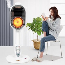 국내생산 나산 PTC 가습 온풍기 직화열히터 NS-6600 약10평, 화이트계열