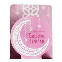 셀러허브 생활리빙 MST23 유포지레이스테이프 핑크_Nex, 단품, 색상:단일색상|사이즈:기본