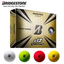 브리지스톤 e12 CONTACT B 컨택비 3피스 골프볼 4색상 비거리향상 석교상사정품 /신상품 /선물용, 옐로우