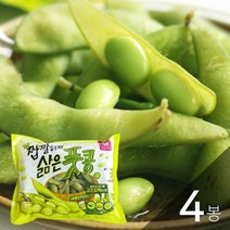 희소마켓 짭짤하게 삶은 풋콩 500g x 4봉, 단일옵션