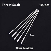 100PCS 일회용 비강 면봉 샘플링을 개별 자체 테스트 멸균 Nasopharyngeal, M8
