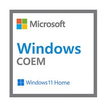 마이크로소프트 Windows 11 Home [COEM(DSP)/한글/64bit]