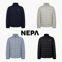 네파(남성) 4컬러 신축성과 보온성이 우수하고 가벼운 착용감 레제로 경량 구스 다운 자켓 7H72021_NI