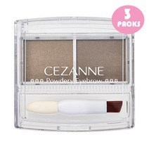 Cezanne 세잔느 일본발송 파우더리 아이브로우 P2 3팩, 3개