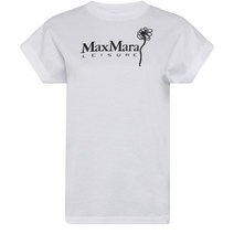 MAX MARA MAXMARA 볼리바르 로고 티셔츠 레저