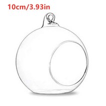 테라리움 비바리움 파충류 도마뱀 개구리 사육장 케이지 매달려 유리 Terrarium 글로브 차 빛 캔들 홀더 Su, 03 10cm
