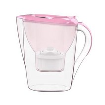 정수필터 수도 필터 주방 주방 활성 탄소 필터 주전자 정수기 2.8L 가정용 물 액세서리, 03 pink