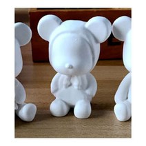 베어브릭 후드 몰드/수제 실리콘몰드 비누나무 천연비누재료도매전문 천연화장품 캔들 디퓨저 만들기 재료 예쁜 수제몰드 도매 비누틀 석고방향제틀 선물하기 애인선물 집들이선물