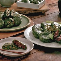 이마시야 밥알찰떡 쑥 찹쌀떡, 2세트, 통밭+서리태