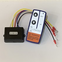 호이스트컨트롤러 리모콘 크레인 전동 윈치 원격 송신기 무선 스위치 12V24V, 12V24V범용-1원격제어