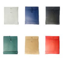 A5 컬러 무지 감성 디자인 색상 크라프트 하도메 종이 단추 각대 포장 사각 봉투 케이스 제작 소봉투 서류 포토 사진 그림 선물 엽서 보관 끈 달린 박스 패키지 세로백 화이트 1p, 녹색