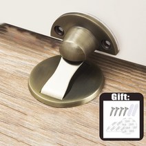 도어클로저 릴리즈 아연 합금 강력 마그네틱 도어 터치 펀치없는 스토퍼 자기 흡입 숨겨진 음소거 충돌, 04 4_02 2PCS