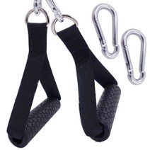 트라이셉스 트라이셉 로프 스트랩 로프바 그립 프레스 다운 나일론 삼두근 핸들 크로스 디, a