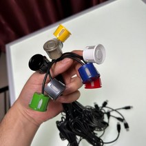 후측방경보 차선이탈경고장치 22mm 주차 레이더 센서, bluealiexpress, 1개