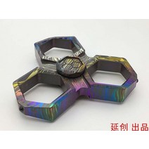 피젯 티타늄 합금 감압 아티팩트 Edc 용 스트레스 방지 슈퍼 쿨 휴대용 스피너 디펜스 가제트, 03 Titanium Alloy