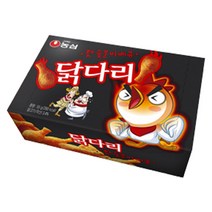농심 닭다리 핫숯불바베큐 66g x 20곽, 20개