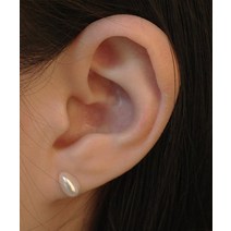 HAS SL20 Water drop pearl earrings