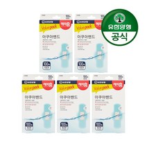 해피홈 방수 아쿠아밴드 표준형 100개입, 5개