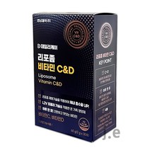경남제약 데일리케이 리포좀 비타민 C&D 30포 1박스, 1개