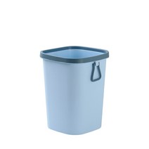 쓰레기통 휴지통 샤오미쓰레기통 8L/13L 벽 마운트 뚜껑 부엌 캐비닛 쓰레기 자동차 수거통, 02 Without cover blue