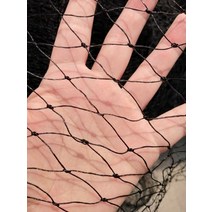 닭 사육 3m 길이 pe 그물 가금류 생산 네트워크 그리드 가금류 울타리 그물 정원 새, 검은 색