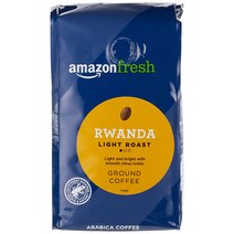 AmazonFresh Direct Trade 르완다 분쇄 커피 라이트 로스트 12온스 H2102533